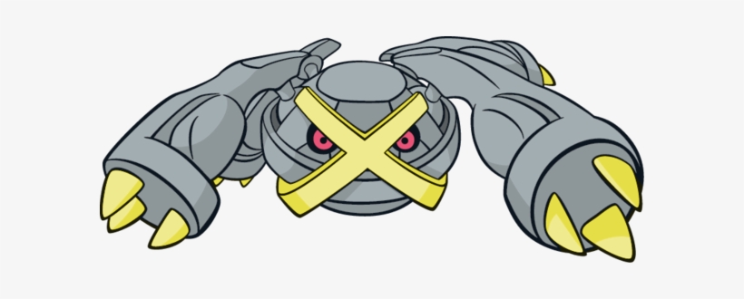 Shiny Metagross Global Link Art By Trainerparshen-d6u5tqu - Shiny Metagross Png, transparent png download
