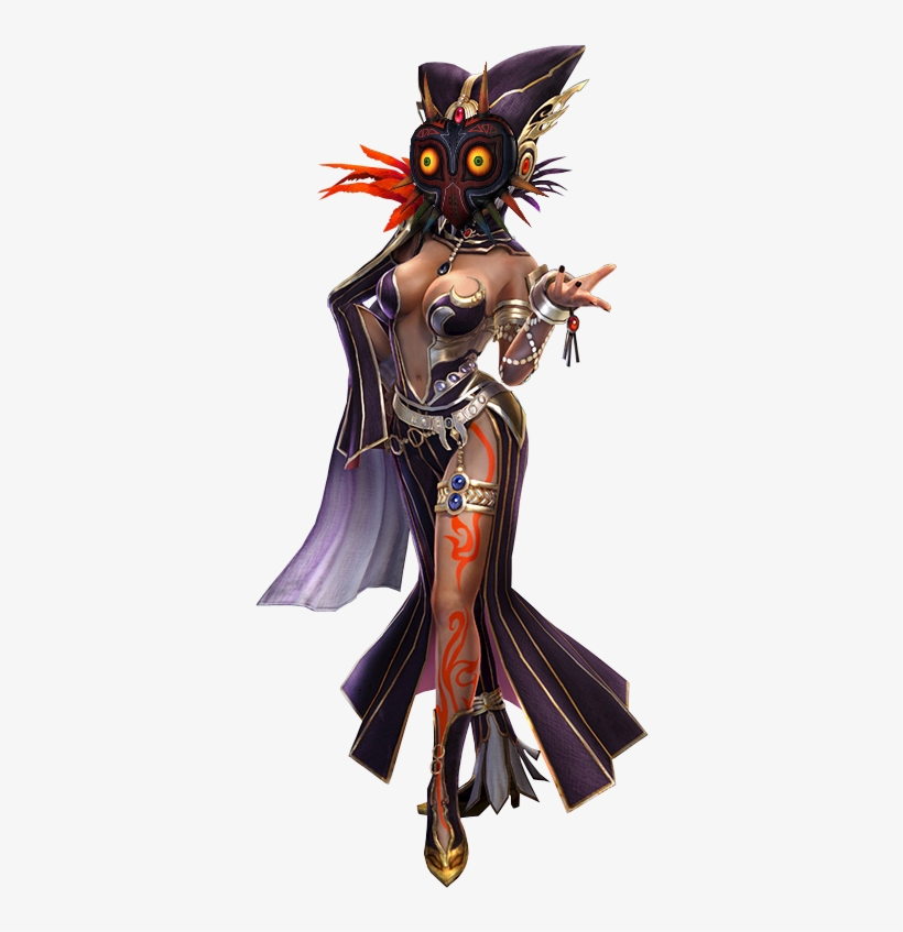 Mock-up Of Cia With Majora's Mask - Hyrule Warriors Cia, transparent png download