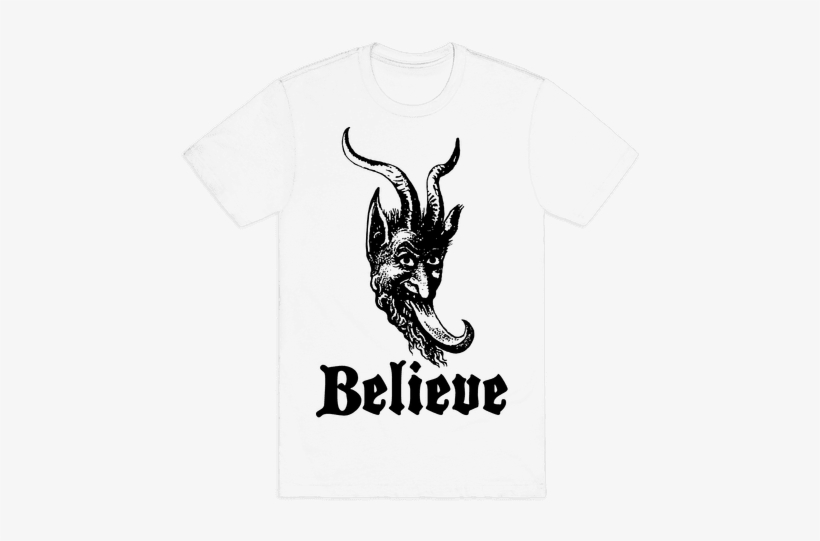 Believe In Krampus Mens T-shirt - Houston I Can T Even, transparent png download