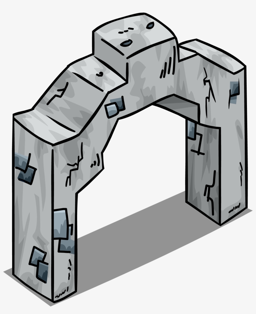 Stone Arch Ruins Sprite 005 - Portable Network Graphics, transparent png download