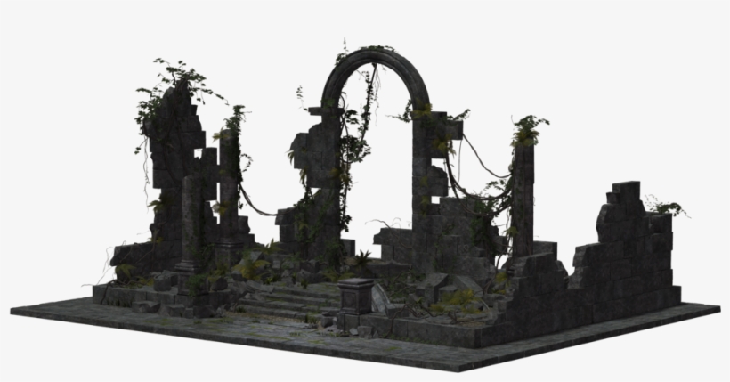 Jungle Ruins 02 By Wolverine041269 - Ancient Ruins Png, transparent png download