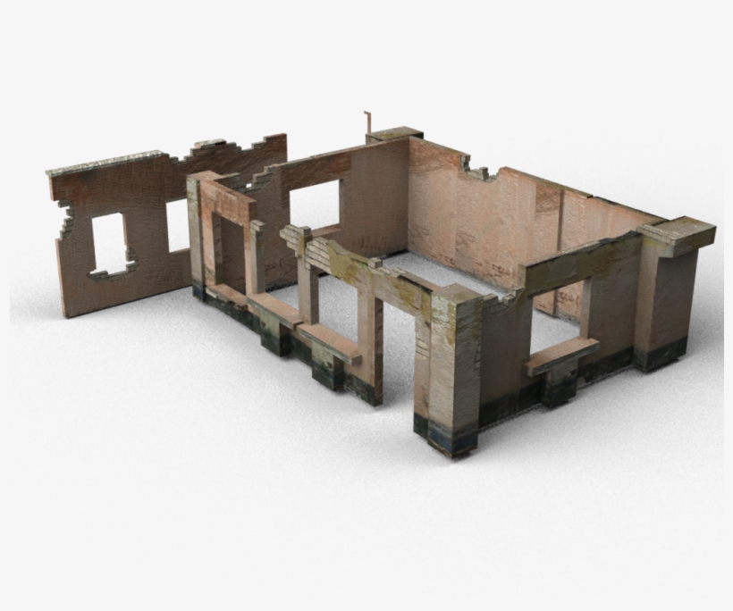 Small Ruins 1 - Low Poly Game Ruins, transparent png download