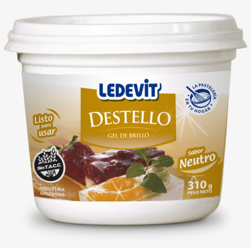 Brillo Listo Destello Sabores Neutro Y Frutilla - Ledevit Destello Gel De Brillo, transparent png download