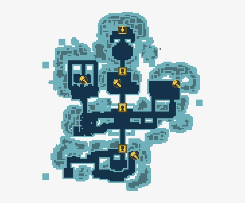 Map Of "roarsterous Ruins - Map, transparent png download