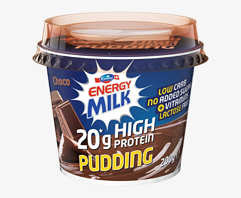 Emmi Energy Milk High Protein Pudding Choco - Emmi Protein Pudding, transparent png download
