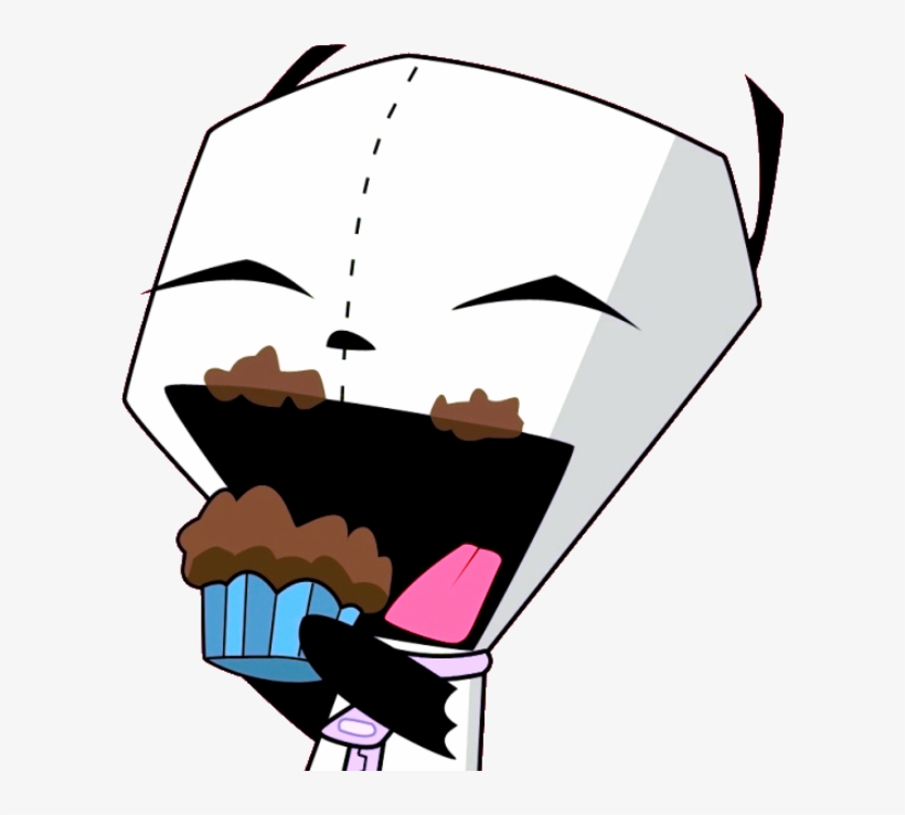 Gir Eating Cupcake-plu224 - Love You Cupcake Quotes, transparent png download