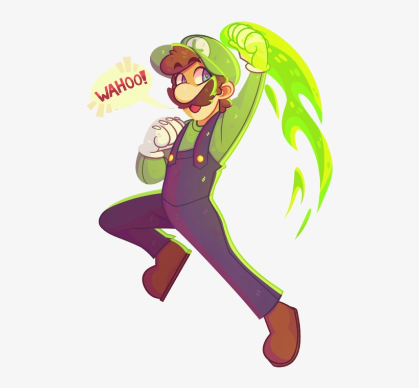 Luigi Fan Art, transparent png download