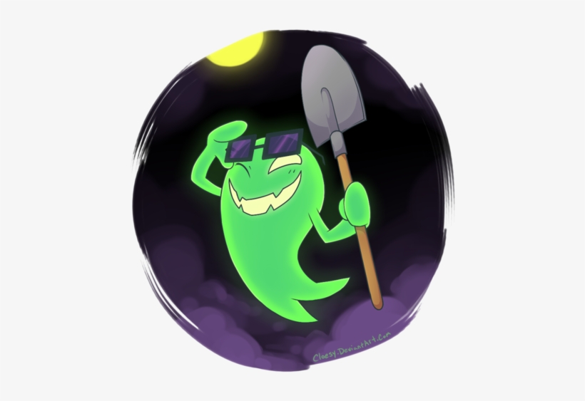 Guys, You Know How The Picture With The 3 Greenies - Luigi's Mansion Dark Moon Shovel Greenie, transparent png download