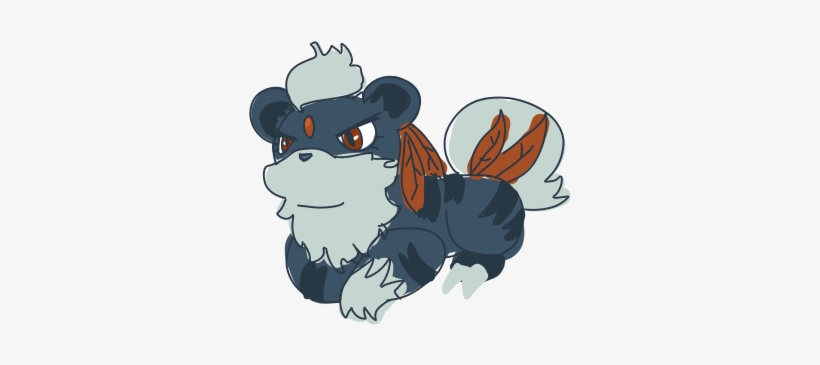 Weavile X Growlithe - Cartoon, transparent png download