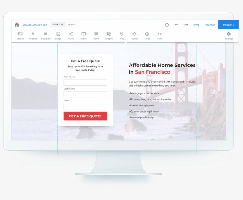Build Personalized Landing Pages, At Scale - Marketing, transparent png download