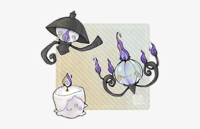 Pokémon X And Y Pokémon Art Academy Pikachu Purple - Chandelure Pokemon, transparent png download