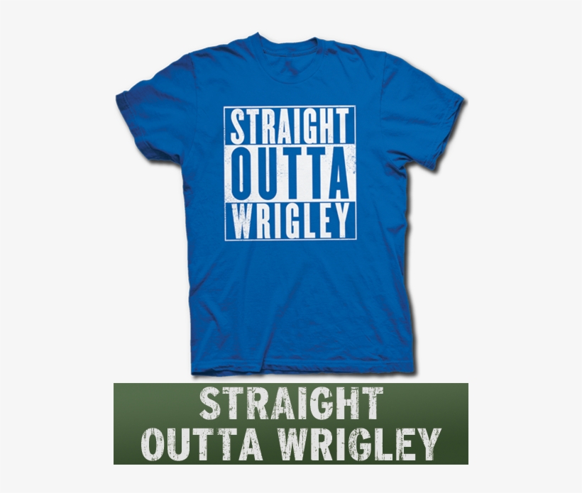 Straight Outta Wrigley Chicago Cubs North Side Gangster - Straight Outta Jacksonville Funny, transparent png download