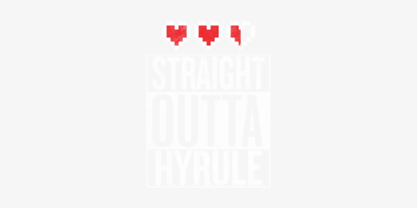 Straight Outta Hyrule - Carmine, transparent png download