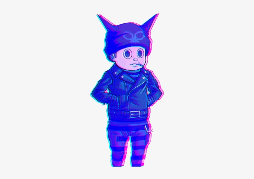 Vaporwave Squad - Danganronpa Memes, transparent png download