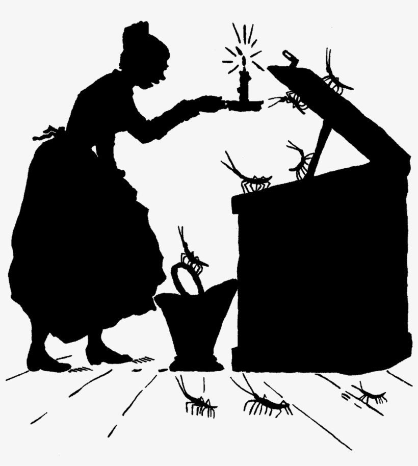 Victorian Silhouette Image - Clip Art, transparent png download