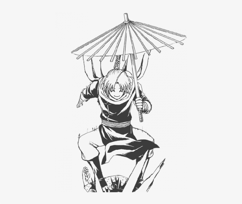 Yato Drawing - Kamui Gintama Lineart, transparent png download