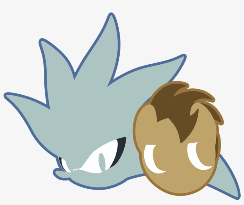 Fuzon-s, Crossover, Doctor Whooves, Duo, Logo, Safe, - Silver The Hedgehog Logo, transparent png download