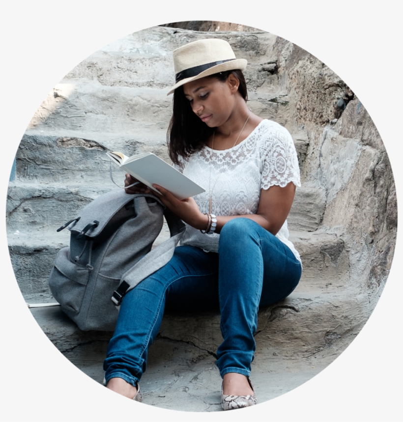 Circle Hi Im Yuri 4 - Sitting, transparent png download