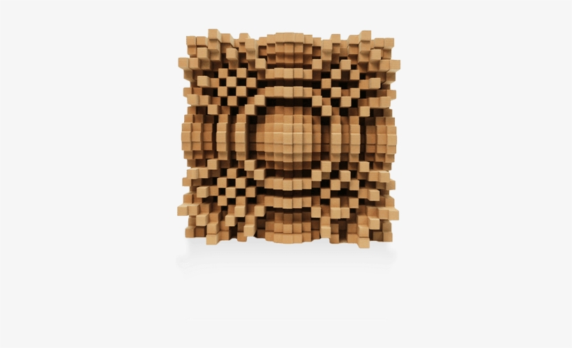Acoustic Sound Diffusers - Wood Acoustic Diffuser, transparent png download
