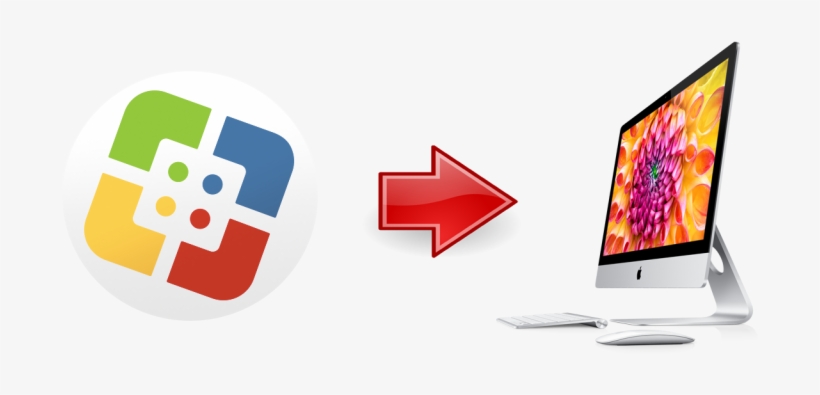 Arrange Mac Setup - Apple Imac - 21.5" Led - Core I5 1.4 Ghz - 8 Gb Ram, transparent png download