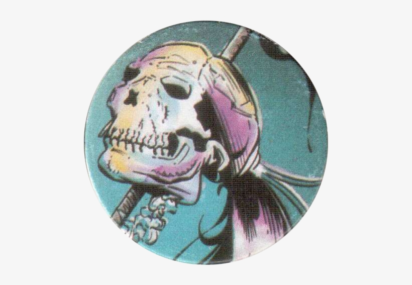 American Caps 043 Skull With Hair - Hair, transparent png download