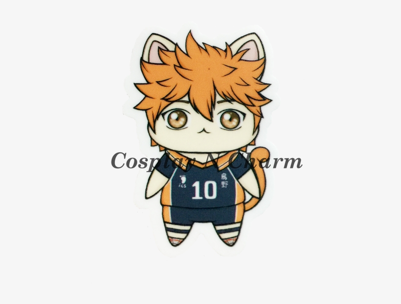 Hinata Pvc Waterproof Sticker - Cartoon, transparent png download