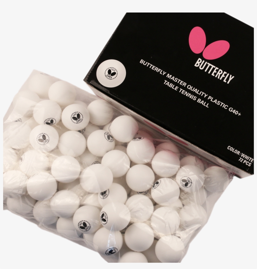 Butterfly Master Quality Plastic G40 - Butterfly Plastic G40+, transparent png download