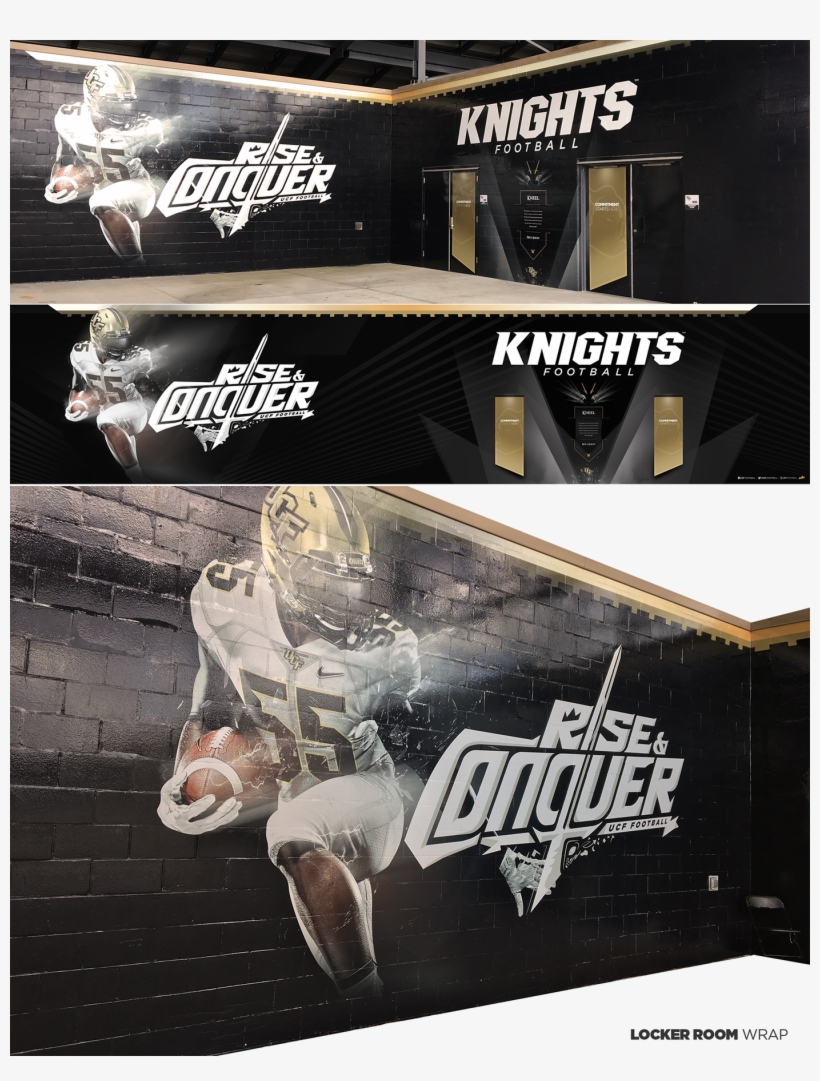 Ucf Knights 17 On Behance - Board Short, transparent png download