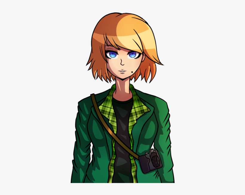 Cell Shaded Danganronpa Style Half-bodies - Cartoon, transparent png download
