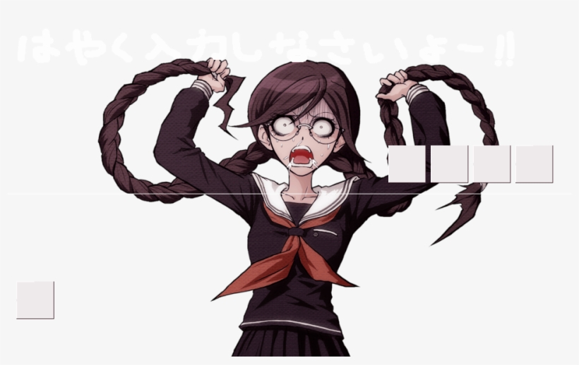 Danganronpa Ultra Despair Toko Placeholder - Danganronpa Toko Sprites, transparent png download