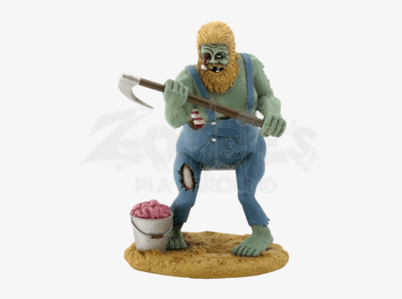 Hillbilly Harvest Zombie Statue - Ytc Summit 8307 Zombie Hillbilly, C-18,, transparent png download