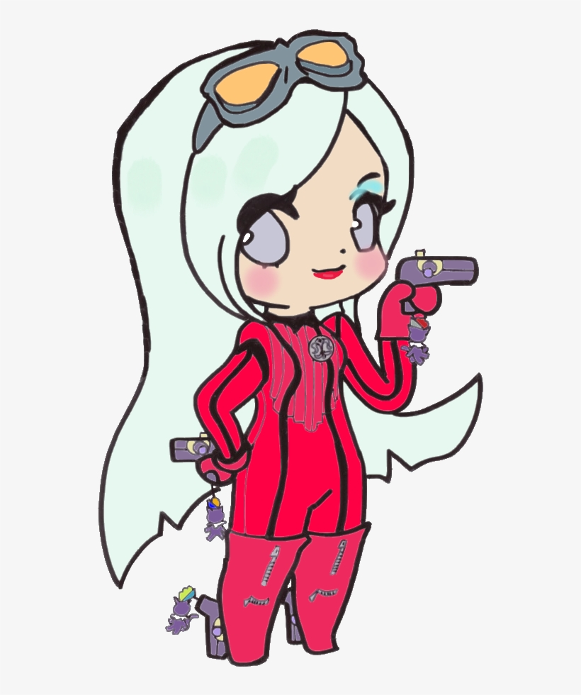 Chibi Jeanne By Oceansummoner13 - Bayonetta Jeanne Chibi, transparent png download