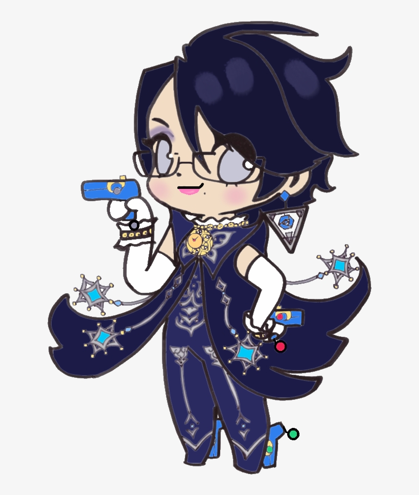 Chibi Bayonetta By Oceansummoner13 - Chibi Bayonetta, transparent png download