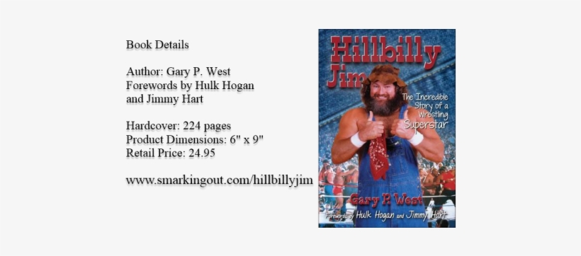 *new* For Those Who Would Like An Autographed And Personalized - Wrestler Hillbilly Jim, transparent png download