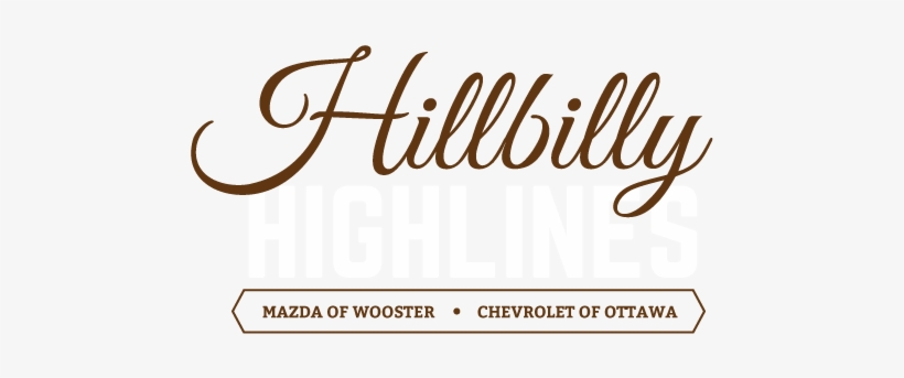 Hillbilly Highlines - Family In Cursive Writing, transparent png download