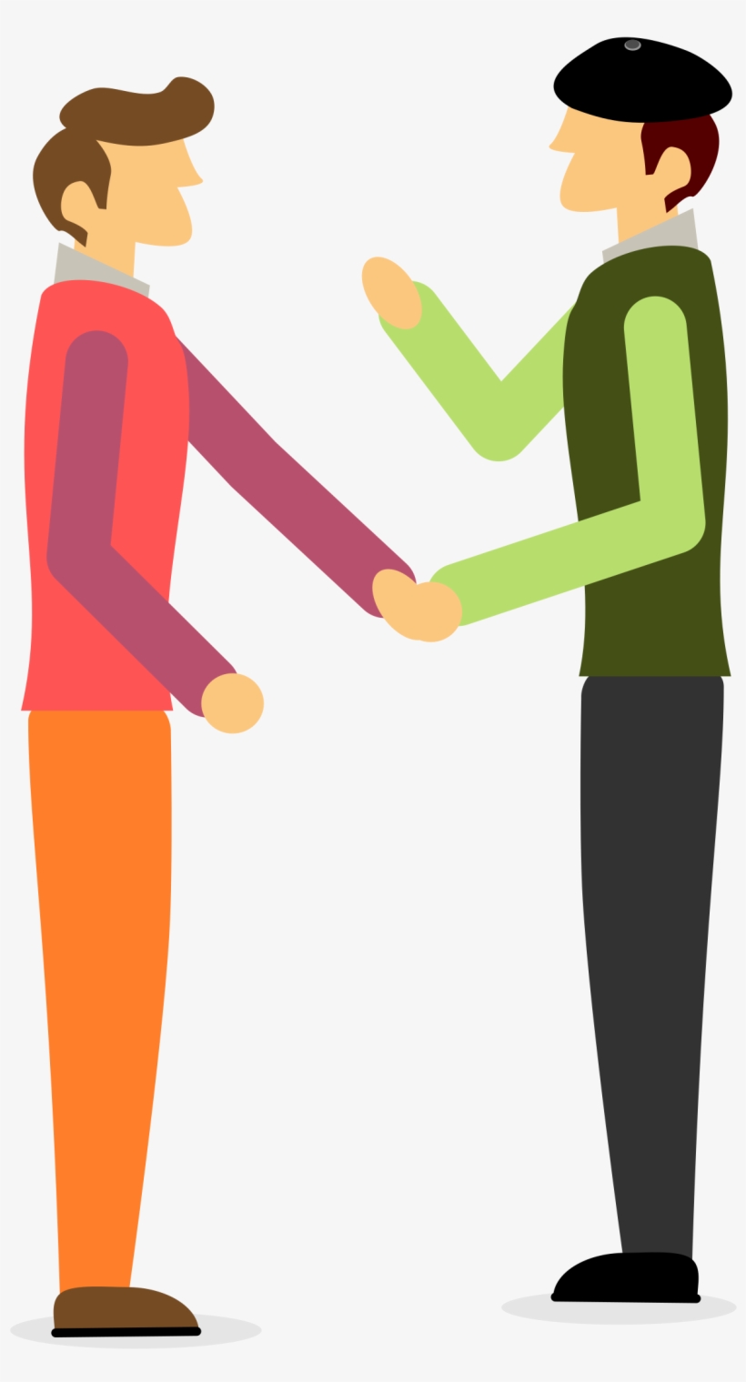 This Free Icons Png Design Of Two Men With Beret, transparent png download