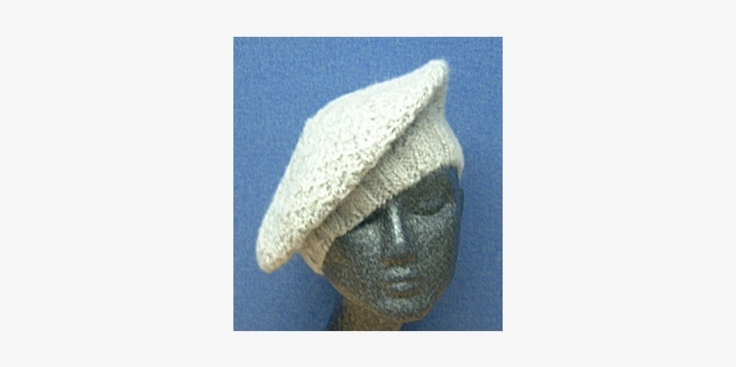 Lacy Beret - Beret, transparent png download