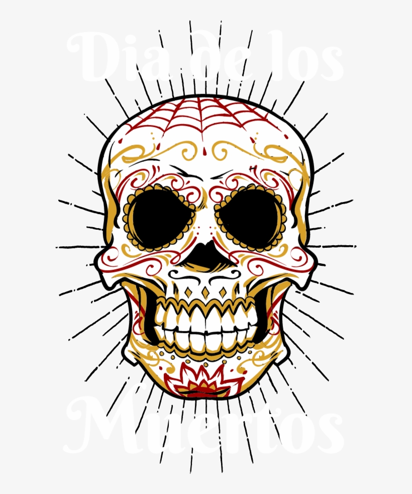 Dia De Los Muertos - Ball Surgical Steel 316l Balls & Replacement Ends, transparent png download