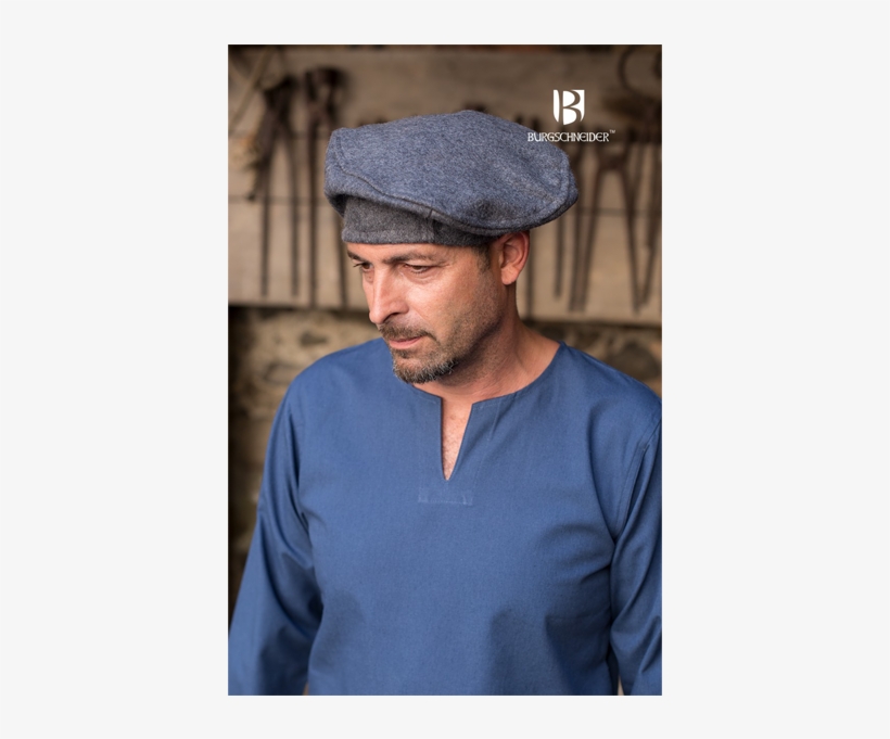Wool Beret Harald Grey - Barett Harald Grau, transparent png download