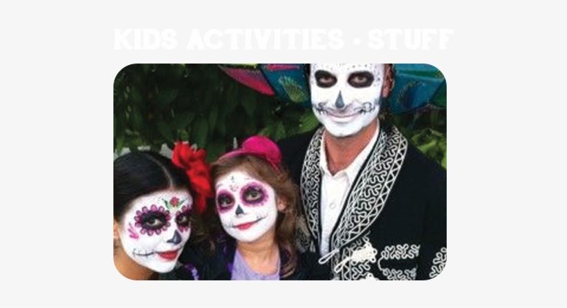 Councilwoman Monica Rodriguez Presents Dia De Los Muertos - Face Painting For Day Of The Dead, transparent png download