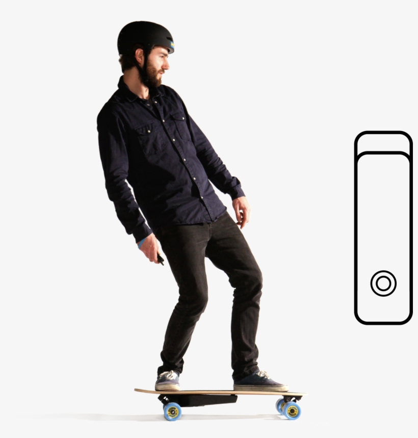 Slide Remote Back To Slow Down - Longboarding, transparent png download