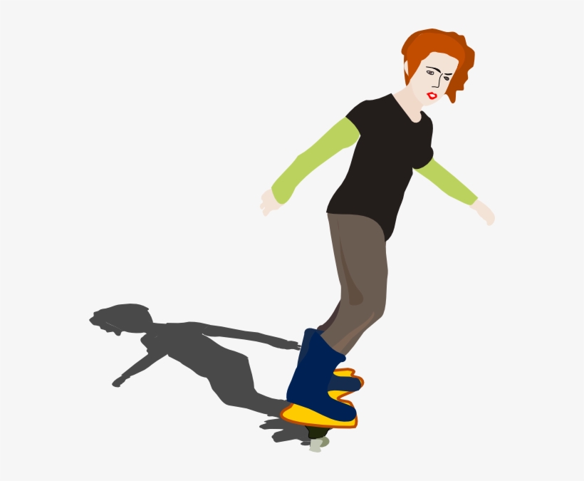 How To Set Use Skateboarder Clipart, transparent png download