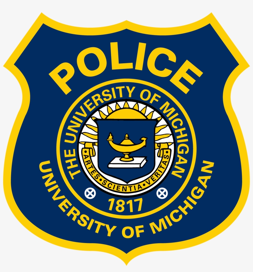 University Of Michigan Issues Crime Alert - University Of Michigan Police Patch, transparent png download