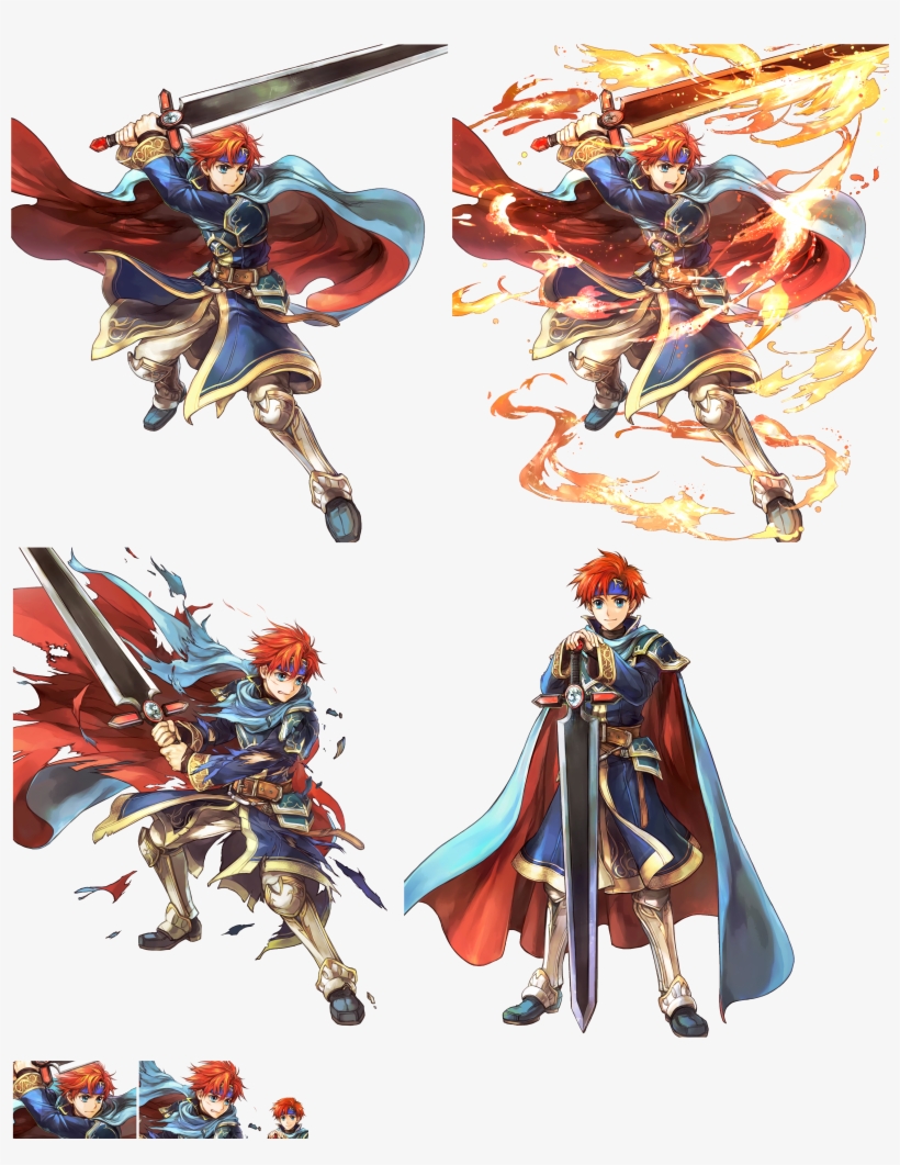 Click For Full Sized Image Roy - Fire Emblem Heroes Brave Roy, transparent png download