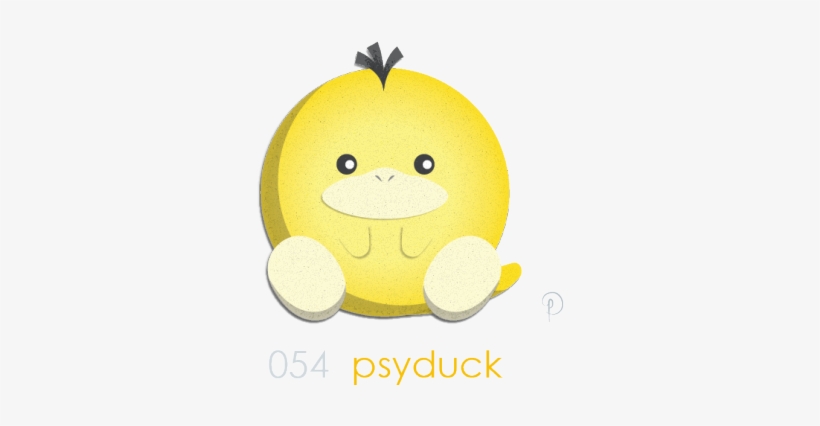 Psyduck Oh Man - Cartoon, transparent png download