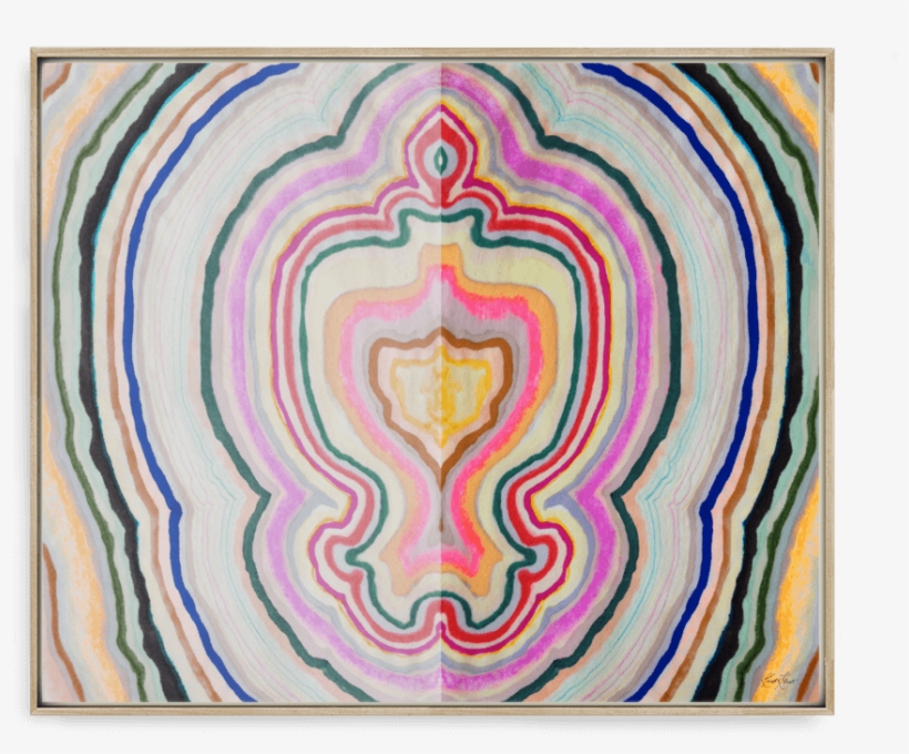 Canvas Float Canvas Float - Funky Agate 18x18 Linen Pillow - Kristi Kohut Textiles, transparent png download