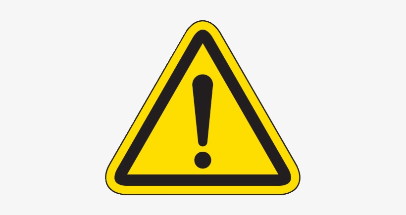 Caution-icon - Warning Sign Electric Shock, transparent png download