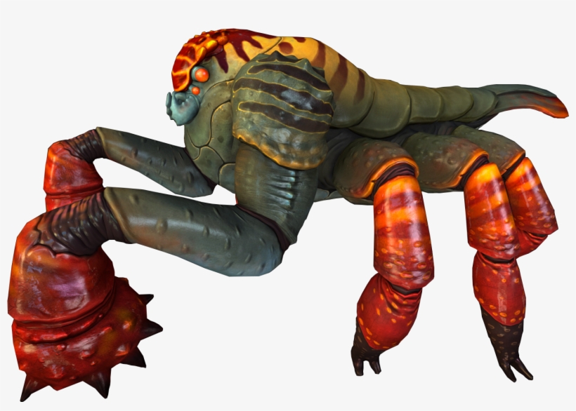 View Samegoogleiqdbsaucenao Rock Puncher Fauna , - Subnautica Rock Grub, transparent png download