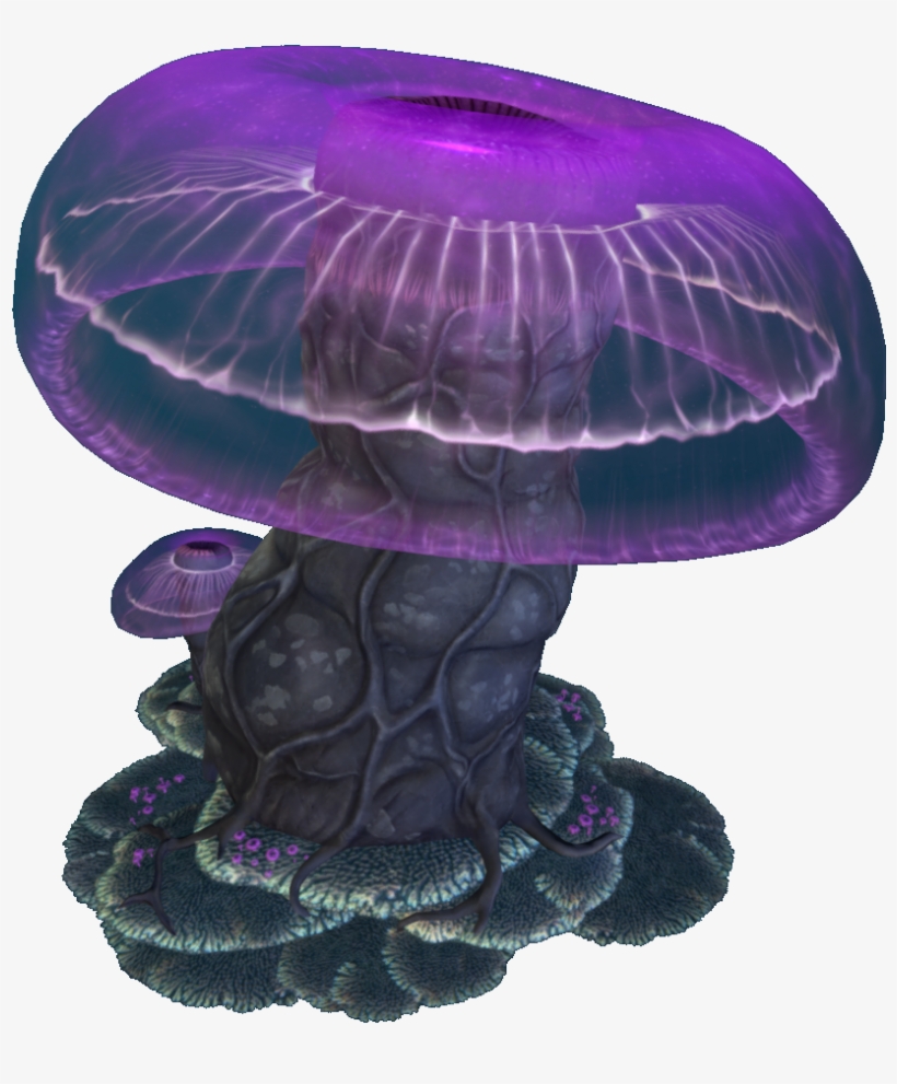 Jellyshroom - Mushroom Jellyfish, transparent png download