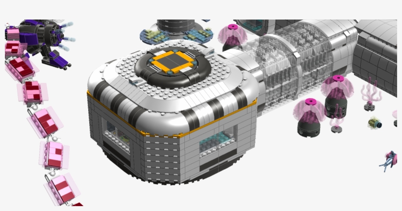 1 / - Subnautica Lego Sets, transparent png download